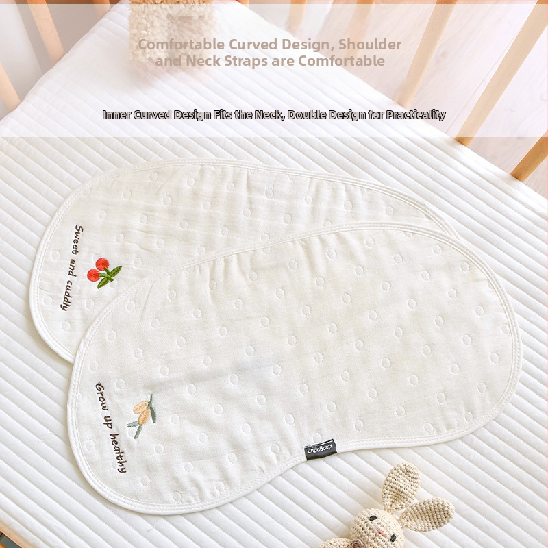 Prosop de eructație pentru bebeluși - bumbac 100%, absorbant, imprimeu desen animat, pentru nou-născuți 0-1 ani