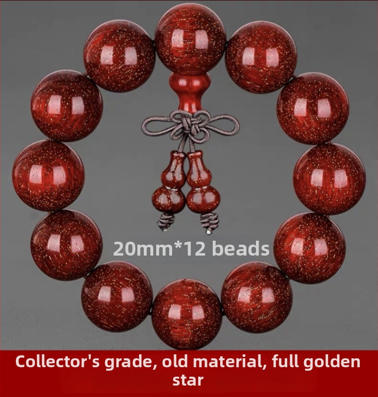 Unisex náramok s 108 korálkami z dreva malolistého zitanu, ruženec náramok, jar 2023 vydanie