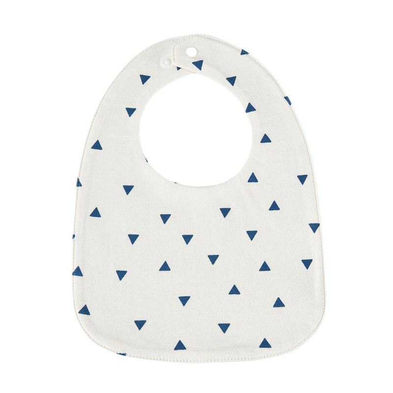 Bavetă impermeabilă pentru bebeluși, în formă U, din bumbac, pentru 0–3 ani
