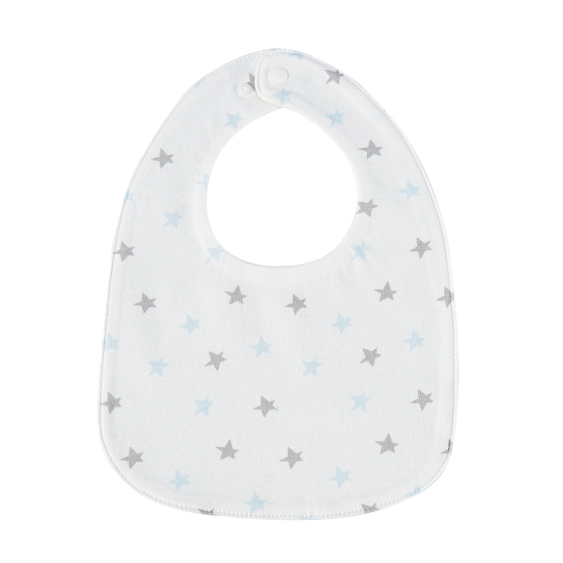 Bavetă impermeabilă pentru bebeluși, în formă U, din bumbac, pentru 0–3 ani