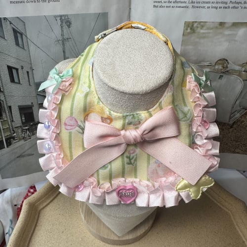 Miss Puss Cartoon model – Colier-bib pentru câini și pisici, material bumbac-poliester, utilizare generală, toate anotimpurile