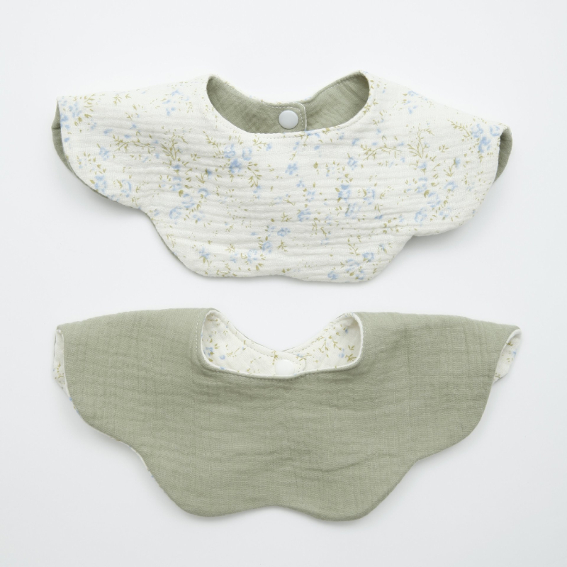 Dječja pamučna šestostruka dvostranska gazica, mekana i upijajuća za dojenčad i malu djecu