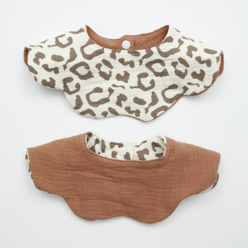 Dječja pamučna šestostruka dvostranska gazica, mekana i upijajuća za dojenčad i malu djecu