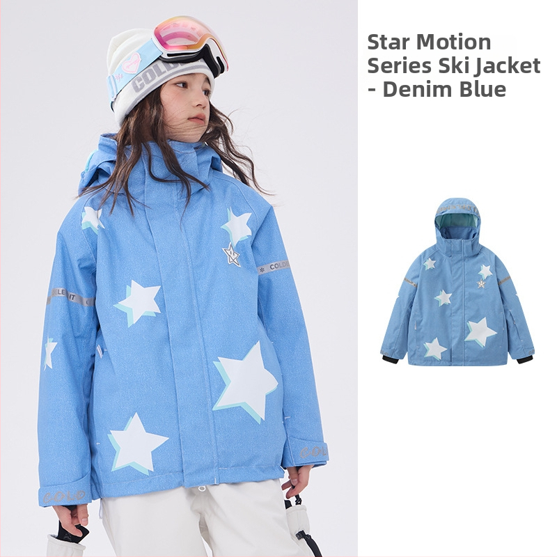 Unisex bērnu slēpošanas komplekts: elpojošs, ūdensnecaurlaidīgs 20000 mm, audums poliester, oderējums poliester, pildījums silk cotton, stila numurs LYSF8020