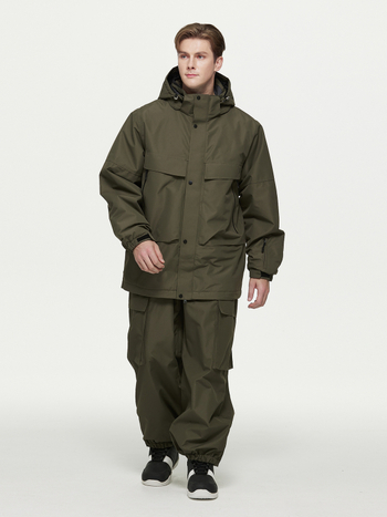 ARCTIC QUEEN slēpošanas komplekts ziemai, ūdensnecaurlaidīgs, vēja izturīgs, silts, nodilzei izturīgs, kokvilnas pildījums, modelis 678, unisex