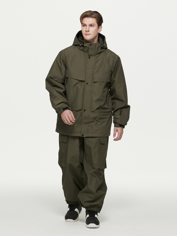 ARCTIC QUEEN slēpošanas komplekts ziemai, ūdensnecaurlaidīgs, vēja izturīgs, silts, nodilzei izturīgs, kokvilnas pildījums, modelis 678, unisex