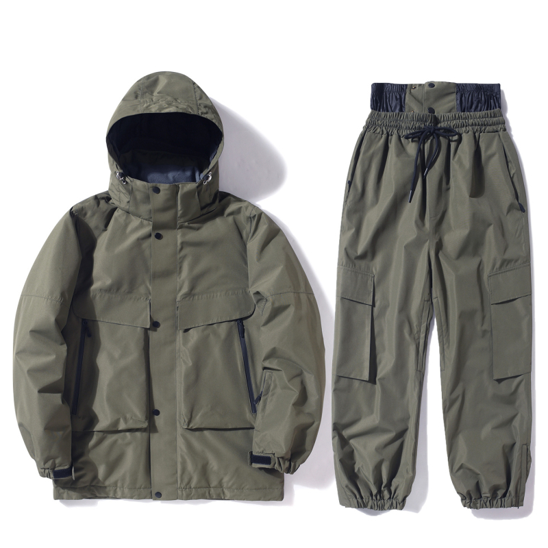 ARCTIC QUEEN slēpošanas komplekts ziemai, ūdensnecaurlaidīgs, vēja izturīgs, silts, nodilzei izturīgs, kokvilnas pildījums, modelis 678, unisex