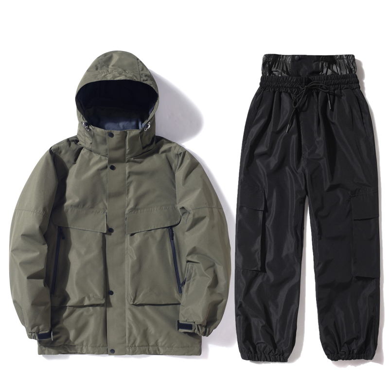 ARCTIC QUEEN slēpošanas komplekts ziemai, ūdensnecaurlaidīgs, vēja izturīgs, silts, nodilzei izturīgs, kokvilnas pildījums, modelis 678, unisex