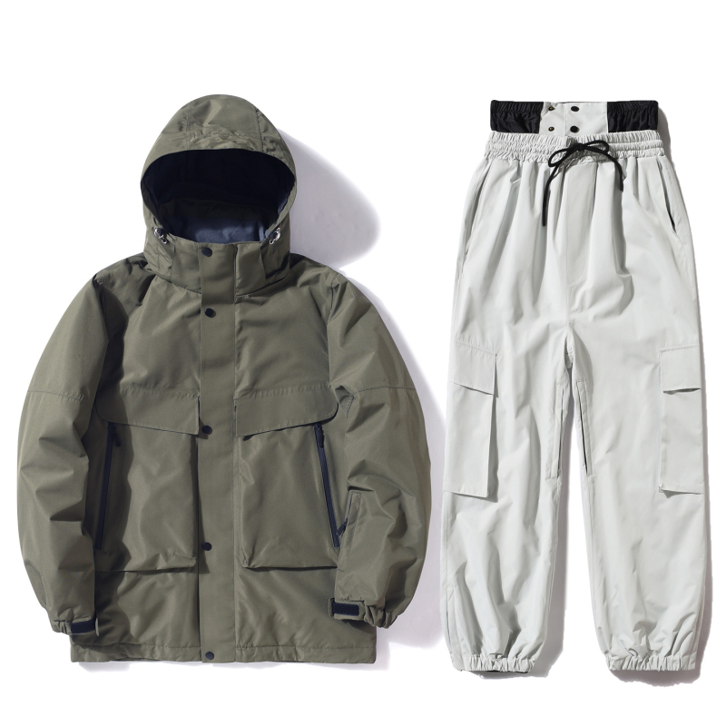 ARCTIC QUEEN slēpošanas komplekts ziemai, ūdensnecaurlaidīgs, vēja izturīgs, silts, nodilzei izturīgs, kokvilnas pildījums, modelis 678, unisex