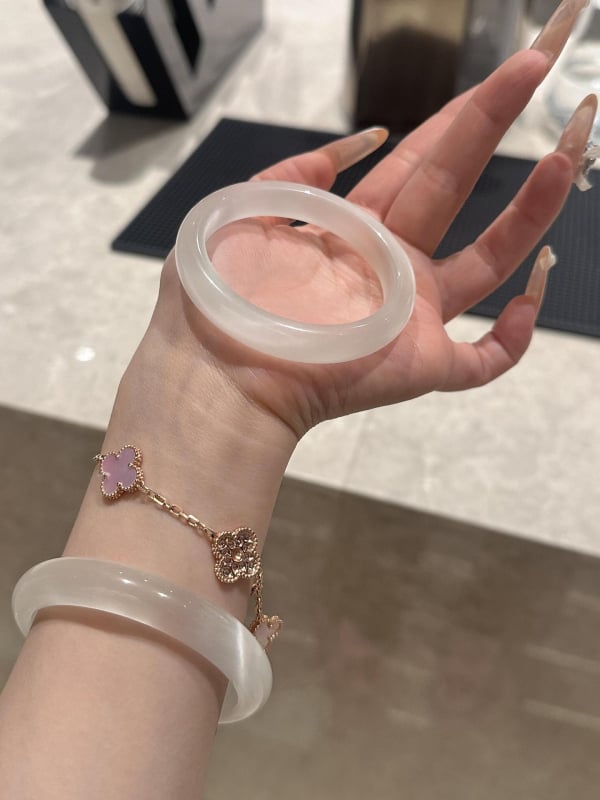 Stiklo apyrankė, Zhuozhi bracelet prekės ženklas, poliruotas paviršius, kinų stilius, literatūrinis retro