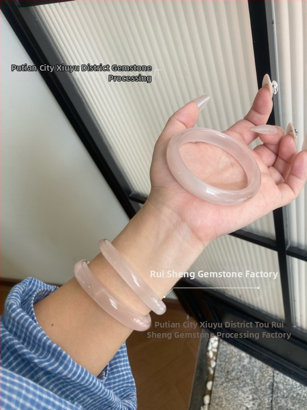 Stiklo apyrankė, Zhuozhi bracelet prekės ženklas, poliruotas paviršius, kinų stilius, literatūrinis retro