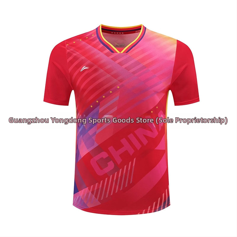 Set oblečenia na stolný tenis, unisex, rýchloschnúci polyester, pre dospelých a deti, všetky ročné obdobia, možnosť vlastnej potlače