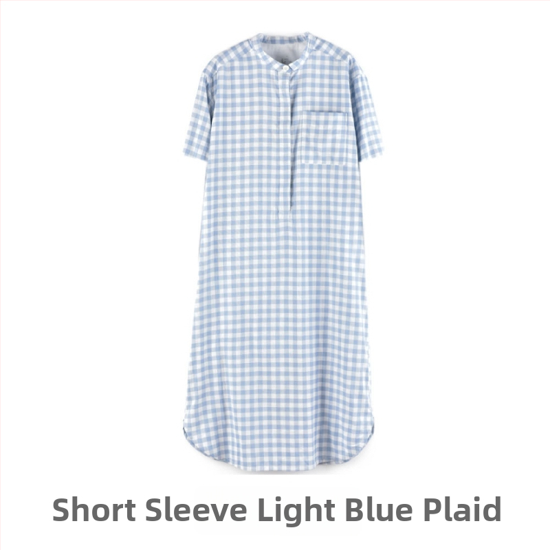 Duga noćna haljina u indijskom stilu, 100% pamuk, dugi rukavi, bez ovratnika (Materijal: 100% pamuk; Stil: indijski; Rukavi: dugi; Ovratnik: bez; Gustoća tkanine: 141–160 g/m2)