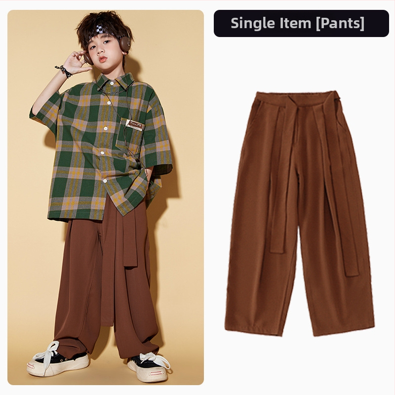 Vaikų unisex hip-hop gatvės šokių kostiumas, 100% poliesteris, vasara