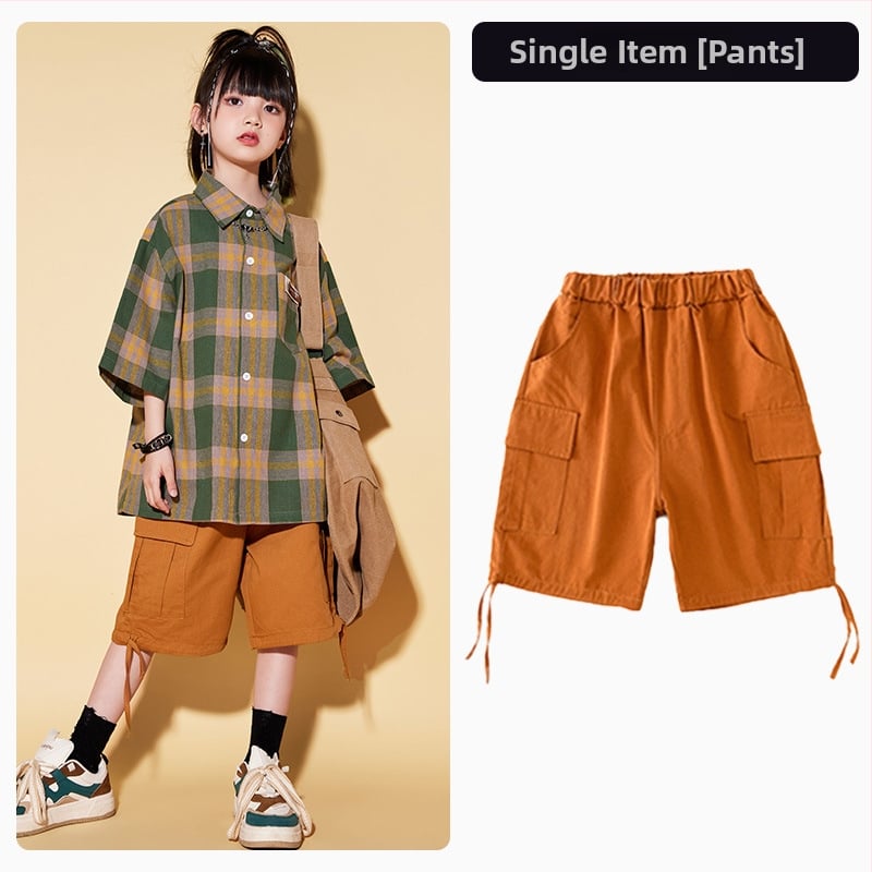 Vaikų unisex hip-hop gatvės šokių kostiumas, 100% poliesteris, vasara