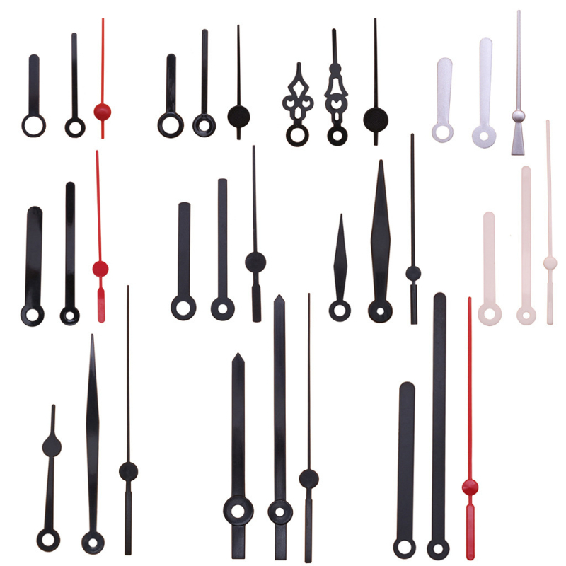 ABS plastmasas pulksteņa adatas DIY sienas pulkstenim — kvarca kustība, 1000 gab., izcelsme Guangdong