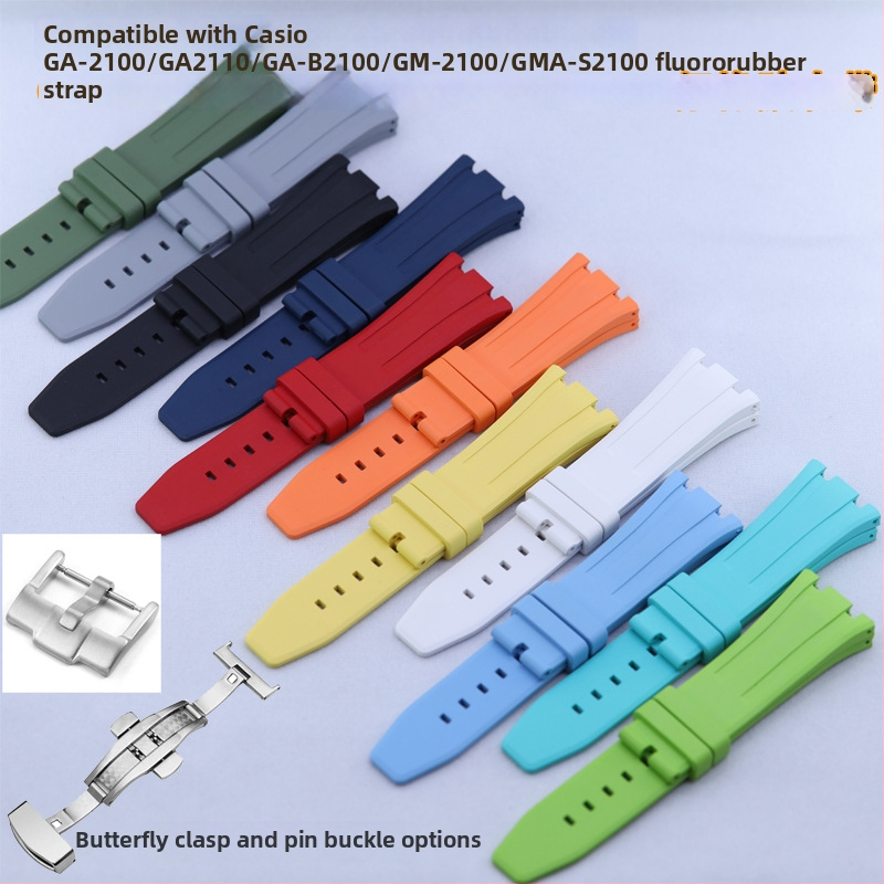 Remienok na hodinky z fluorovanej gumy pre GA2100/GM2100 (3. a 4. generácia) – jar 2024