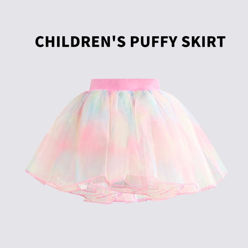 Παιδική φούστα τούλι με πλέγμα, στυλ πριγκίπισσα, 95% πολυεστέρας, για παιδιά άνω των 8 ετών