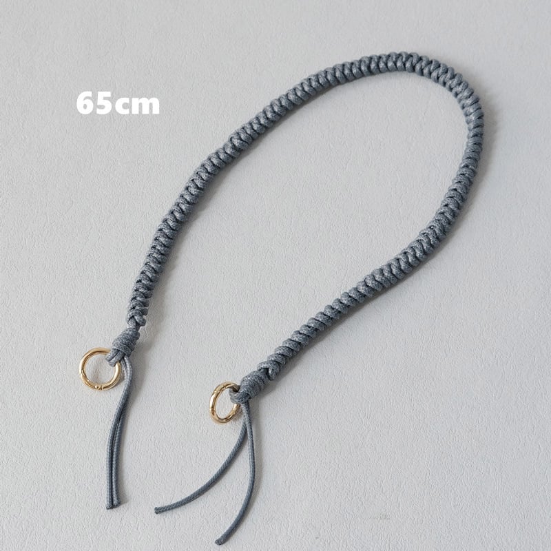 DIRMMIS Șnur de geantă din sfoară cerată – curea de umăr, poliester, model peisaj, ultra-ușor