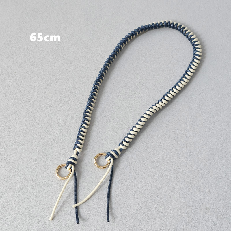 DIRMMIS Șnur de geantă din sfoară cerată – curea de umăr, poliester, model peisaj, ultra-ușor