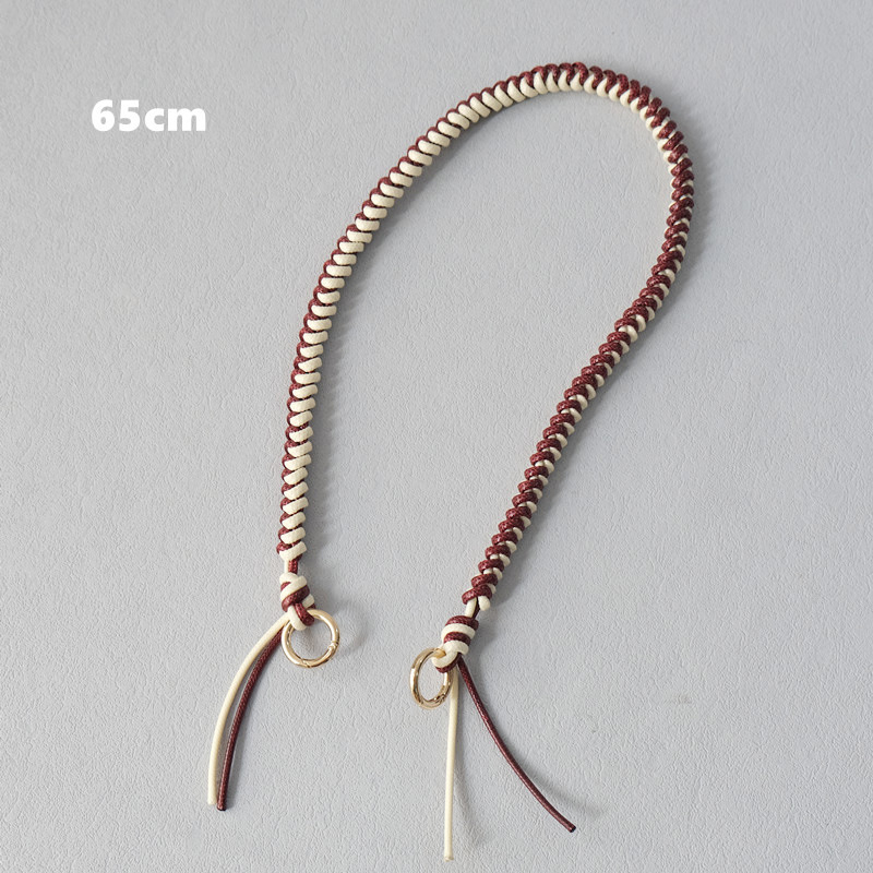 DIRMMIS Șnur de geantă din sfoară cerată – curea de umăr, poliester, model peisaj, ultra-ușor