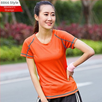 Πολυεστερική κοντομάνικη μπλούζα με στρογγυλό λαιμό, γρήγορο στέγνωμα και διαπνοή