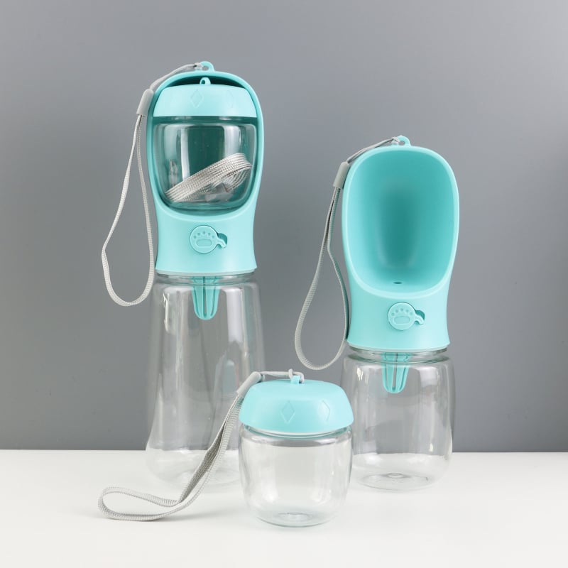 Κύπελλο νερού κατοικίδιων για γάτες και σκύλους — φορητό υπαίθριο κύπελλο, πλαστικό κατάλληλο για τρόφιμα, μη διαρροής, μεγάλη χωρητικότητα, μάρκα Yijia