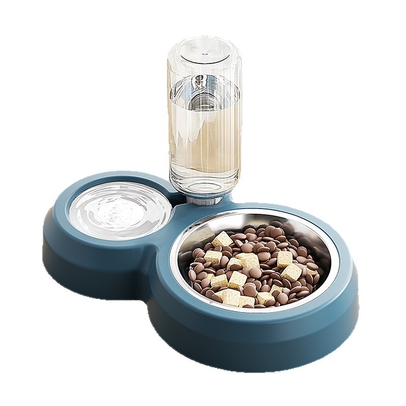 Котешка купа за храна и вода – пластмасова, марка Yanju, мултифункционален дизайн