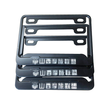 Automašīnas reģistrācijas numura rāmis no alumīnija sakausējuma ar individuālu logotipu (Modelis: 4S pielāgota rāmis; Materiāls: alumīnija sakausējums, magnezija sakausējums, nerūsējošs tērauds; Piemērojamie modeļi: mazs auto; Piederumu numurs: 001; Zīmols