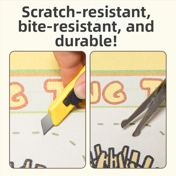 Подложка за хранене на домашни любимци - кожа, антипроливане, водоустойчива и маслоустойчива, противохлъзгаща за котки и кучета, карикатурен дизайн, Pink Claw