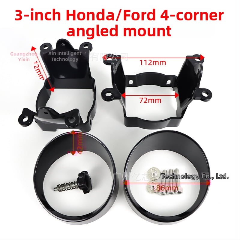 LED ködlámpa, 55W, 12-32V, 8000 lm, kompatibilis Honda, Toyota, Nissan, Ford, BMW, Audi