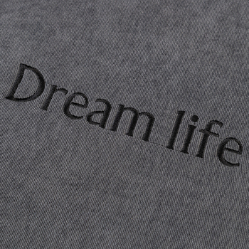 Skandinavska jastučnica za kauč i ured, pliš navlaka, punjenje PP pamuk, prilagodljivo, uzorak s slovima, vezenje/otisak