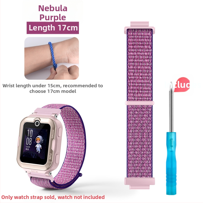 Remienok pre Huawei Kids Watch 4 Pro z nylonovej pleteniny – športový štýl, Velcro zapínanie, vydanie 2023