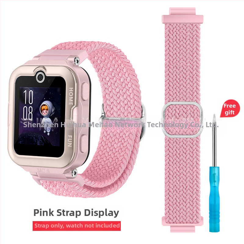 Remienok pre Huawei Kids Watch 4 Pro z nylonovej pleteniny – športový štýl, Velcro zapínanie, vydanie 2023