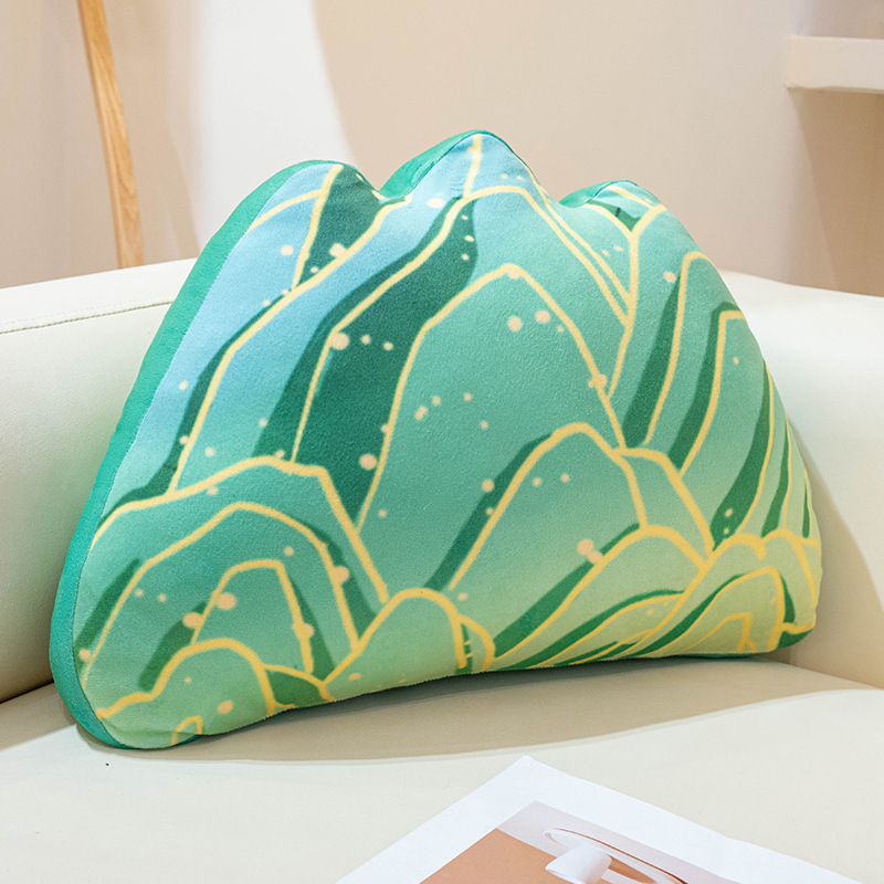 Chopper jastučić za lumbalnu potporu s pliš navlakom, PP pamuk punjenje, uzorak slatkih životinja, crtani stil