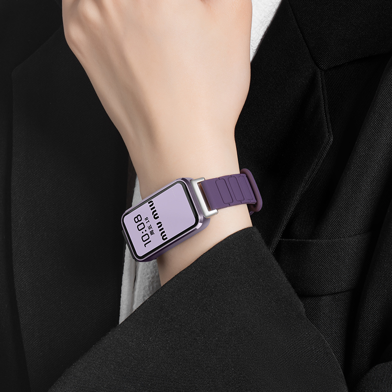 Silikonski magnetni zamjenski remen za Huawei Band 11, Band 10 i Band 8, NFC, 14 mm širina, duljine 10 cm i 12 cm