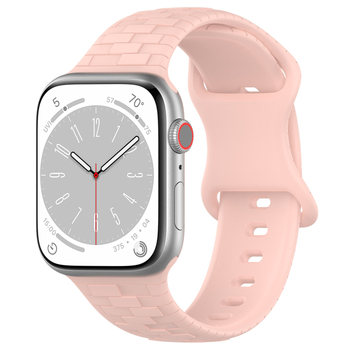 Silikonska narukvica za Apple Watch Ultra s leptir kopčom, 20/22 mm, kompatibilna s modelima 38–49 mm.