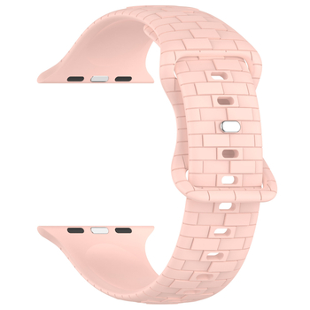 Silikonska narukvica za Apple Watch Ultra s leptir kopčom, 20/22 mm, kompatibilna s modelima 38–49 mm.