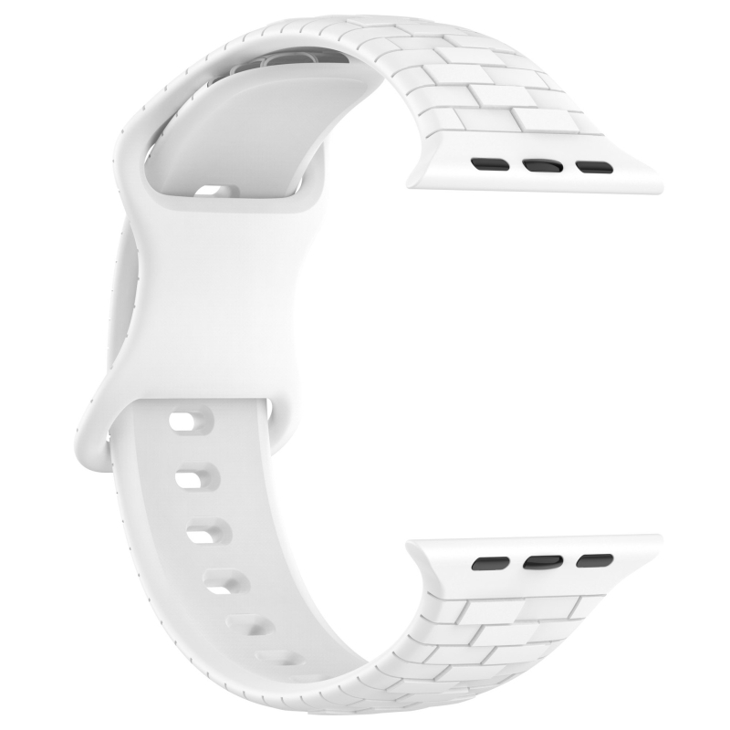 Silikonska narukvica za Apple Watch Ultra s leptir kopčom, 20/22 mm, kompatibilna s modelima 38–49 mm.