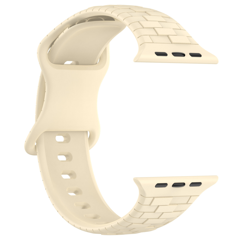 Silikonska narukvica za Apple Watch Ultra s leptir kopčom, 20/22 mm, kompatibilna s modelima 38–49 mm.