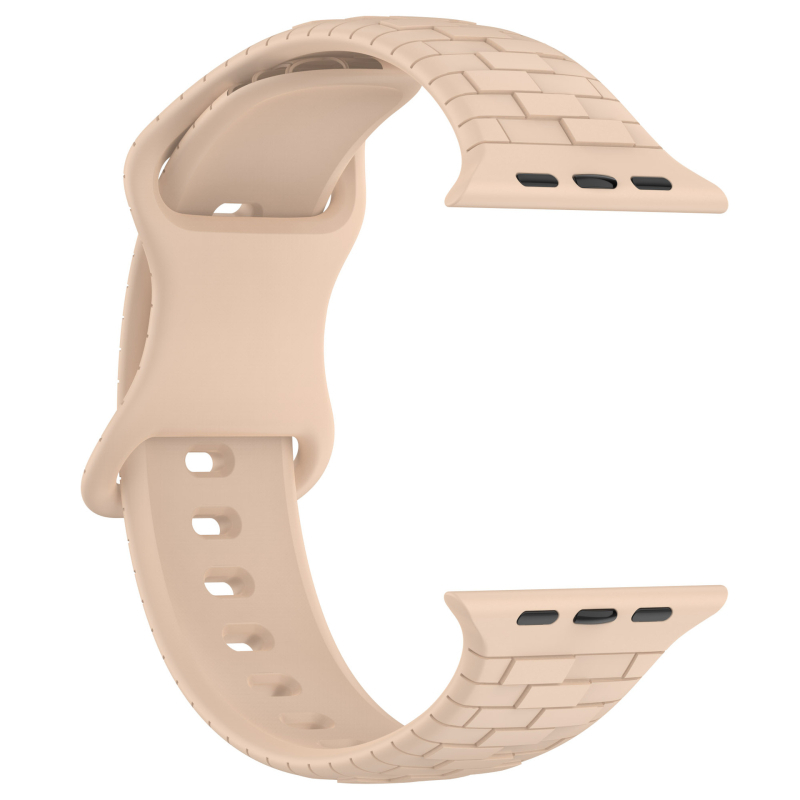 Silikonska narukvica za Apple Watch Ultra s leptir kopčom, 20/22 mm, kompatibilna s modelima 38–49 mm.