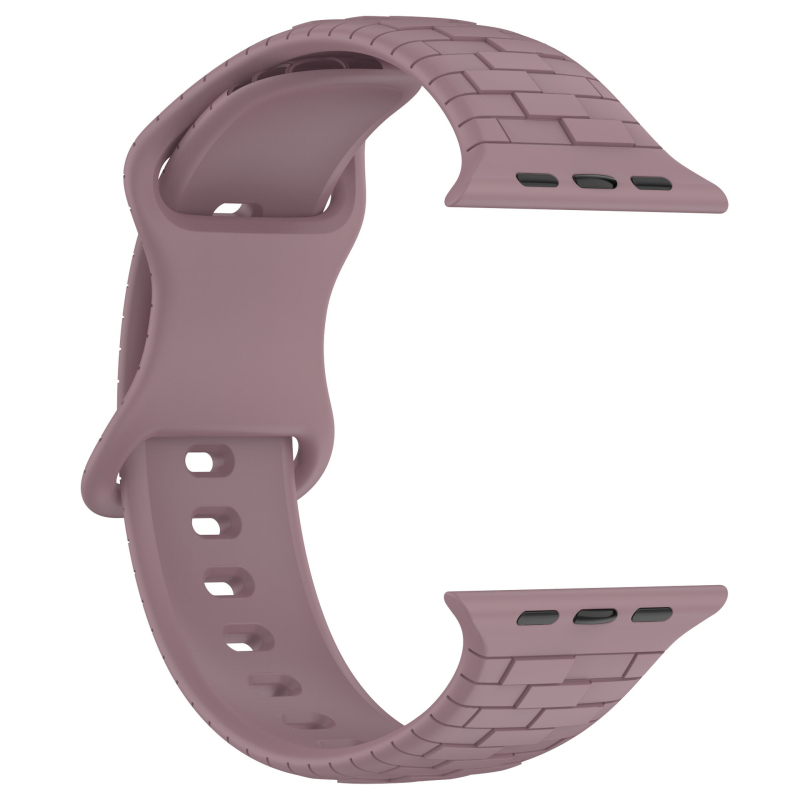 Silikonska narukvica za Apple Watch Ultra s leptir kopčom, 20/22 mm, kompatibilna s modelima 38–49 mm.