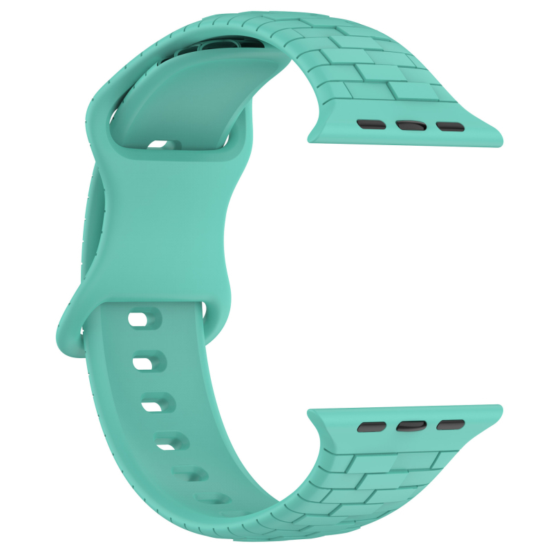 Silikonska narukvica za Apple Watch Ultra s leptir kopčom, 20/22 mm, kompatibilna s modelima 38–49 mm.