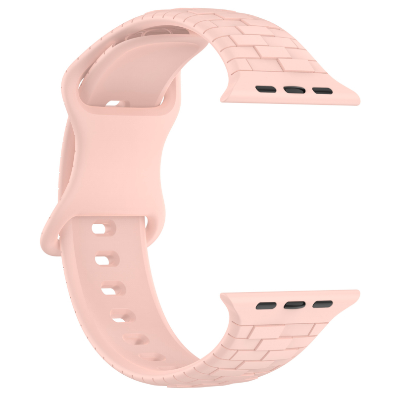 Silikonska narukvica za Apple Watch Ultra s leptir kopčom, 20/22 mm, kompatibilna s modelima 38–49 mm.