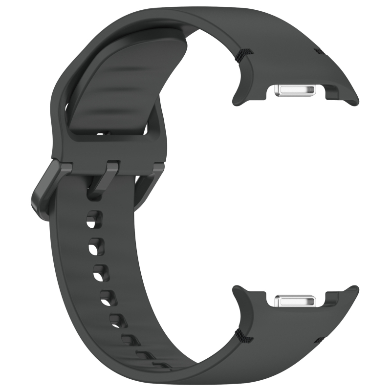 Qingtangfa silikon narukvica za Samsung Galaxy Watch 8 Classic, ravni šavovi, 20/22 mm