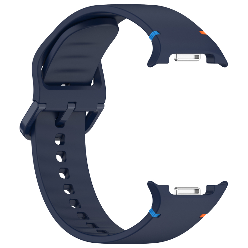 Qingtangfa silikon narukvica za Samsung Galaxy Watch 8 Classic, ravni šavovi, 20/22 mm