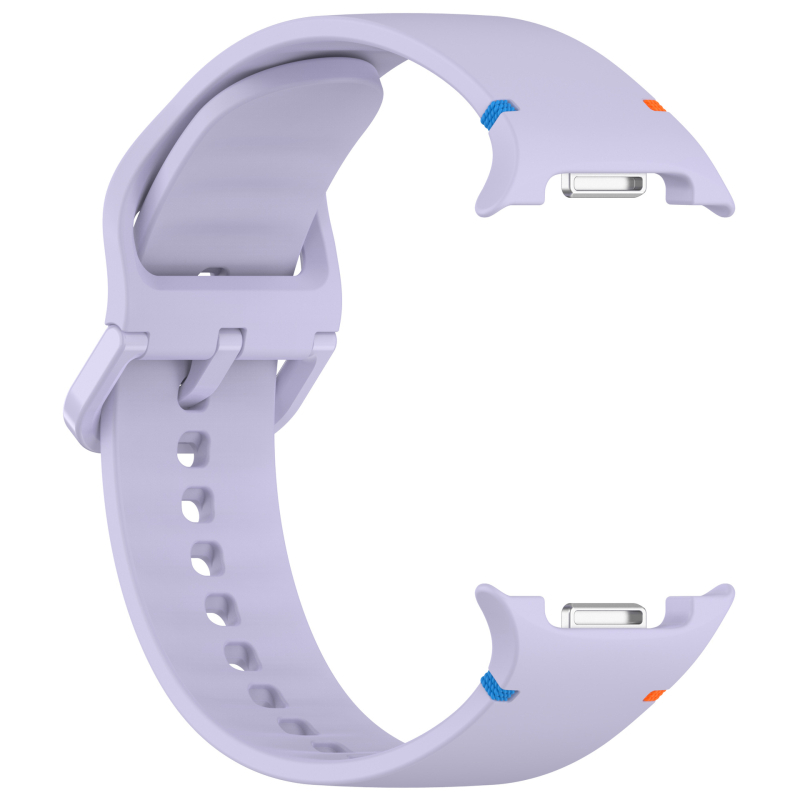 Qingtangfa silikon narukvica za Samsung Galaxy Watch 8 Classic, ravni šavovi, 20/22 mm