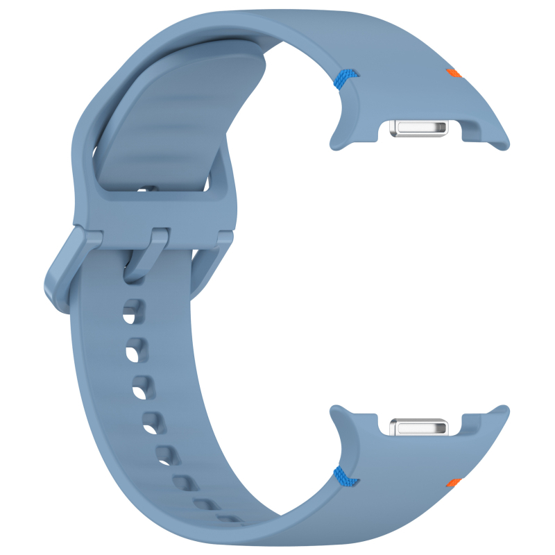 Qingtangfa silikon narukvica za Samsung Galaxy Watch 8 Classic, ravni šavovi, 20/22 mm