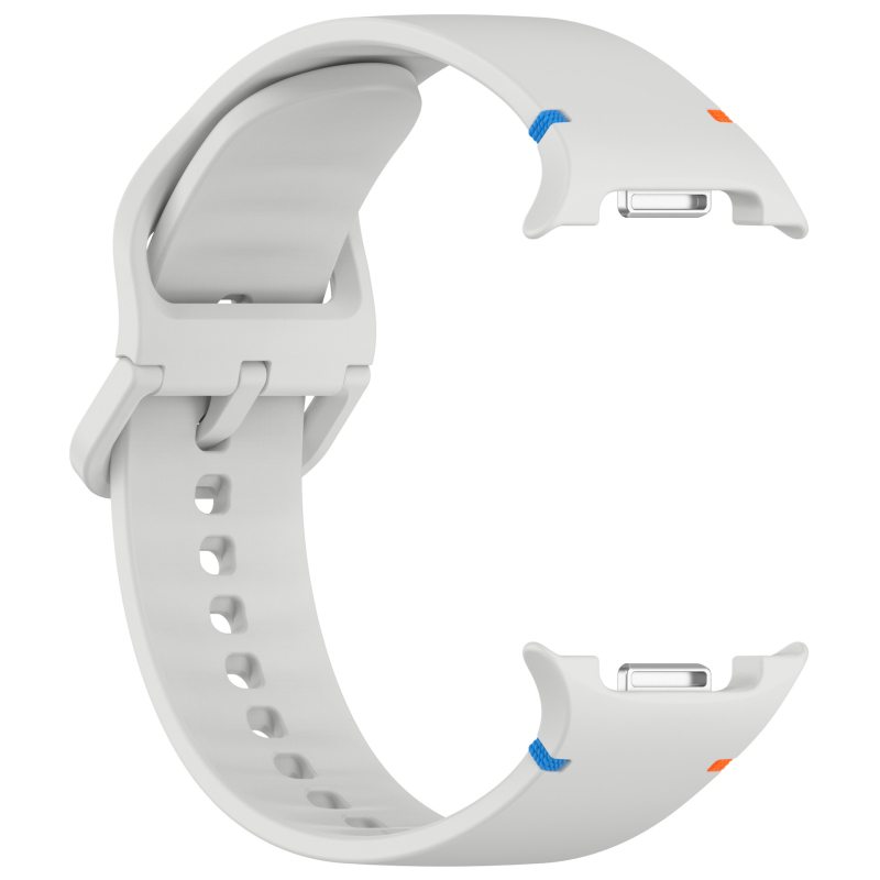 Qingtangfa silikon narukvica za Samsung Galaxy Watch 8 Classic, ravni šavovi, 20/22 mm