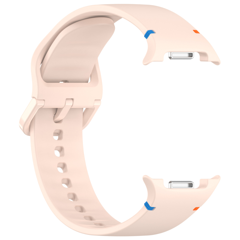 Qingtangfa silikon narukvica za Samsung Galaxy Watch 8 Classic, ravni šavovi, 20/22 mm